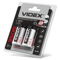 Акумулятори Videx HR14/C 3500mAh double blister/2шт HR14/3500/2DB - 294773
