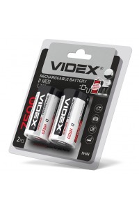 Акумулятори Videx HR20/D 7500mAh double blister/2шт HR20/7500/2DB - 294780