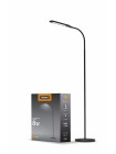 LED торшер чорний VIDEX TF0702B 8W 3000-5500K