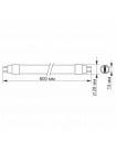 LED лампа VIDEX T8b 9W 0.6M 4100K матова VL-T8b-09064 - 292649