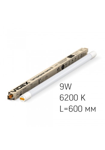 LED лампа VIDEX T8b 9W 0.6M 6200K матова VL-T8b-09066 - 291956