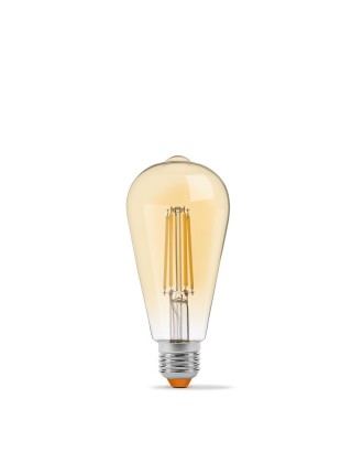 LED лампа VIDEX Filament ST64FA 10W E27 2200K бронза VL-ST64FA-10272 - 481694
