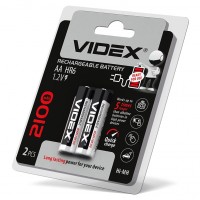 Акумулятори Videx HR6/AA 2100mAh double blister/2шт HR6/2100/2DB - 291796