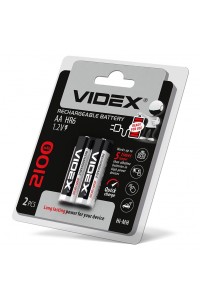 Акумулятори Videx HR6/AA 2100mAh double blister/2шт HR6/2100/2DB - 291796