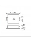 Контролер RGB для стрічки LED 216-432W 12V-24V IP20 6A HOROZ ELECTRIC 100-002-0432-010