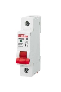Автоматичний вимикач SAFE 50А 1P С HOROZ ELECTRIC 
114-002-1050-010