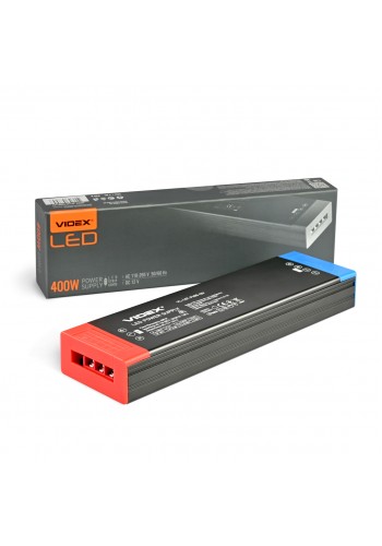 Блок живлення для LED стрічки VIDEX DC12V 33.3A 400W IP20 (VL-LST-P400-12V) VL-LST-P400-12V - 486057