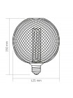 LED лампа VIDEX Filament VL-DBMC125150 4W E27 1800K Black Chainmail style VL-DBMC125150 - 484381