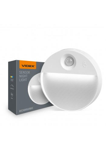 LED Світильник акумуляторний з датчиком руху VIDEX VL-NL105W VL-NL105W - 489508
