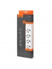 Мережевий подовжувач VIDEX ONCORD б/з 5п 2м з кнопкою White VF-PD52-W - 488280