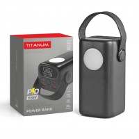 Повербанк 40000mAh TITANUM WC40 PD65W Black TPB-WC40-B - 486996