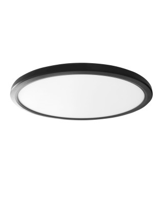 LED світильник з декоративною підсвіткою VIDEX DL5R 22W 3000K-4000K-5000K Black VL-DL5R-22CB - 487344