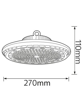 Світлодіодний світильник підвісний ARTEMIS-100 HOROZ ELECTRIC 
063-003-0100-010