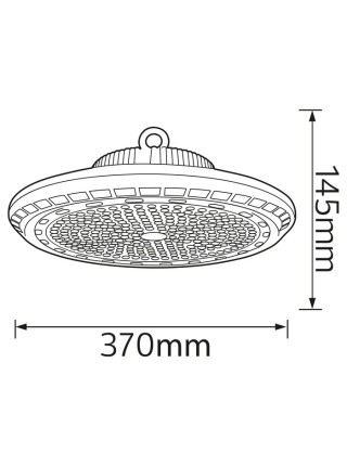 Світлодіодний світильник підвісний ARTEMIS-200 HOROZ ELECTRIC 
063-003-0200-010