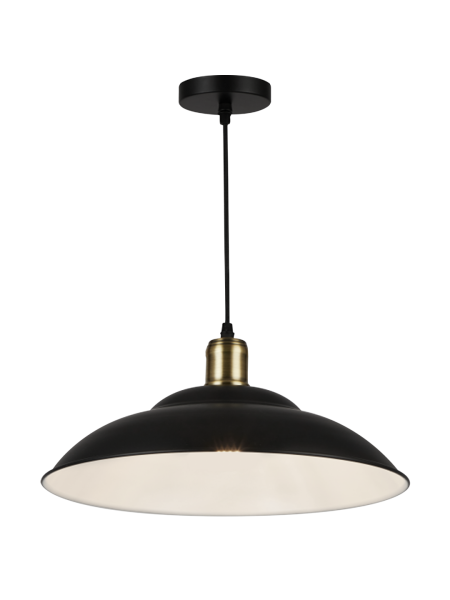 Світильник HOPFEN LOFT CAP 1 PD BK (E27, max 40W)