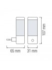 Нічник led DORA синій HOROZ ELECTRIC 085-001-0001-014