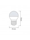 Світлодіодна лампа ELITE-6 6W Е27 3000К HOROZ ELECTRIC 001-005-0006-051
