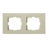 Рамка 2-на кремова GRANO OVIVO 
400-020000-226