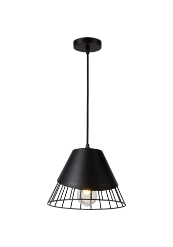 Світильник HOPFEN LOFT KUNST 1 PD BK (E27, max 40W)