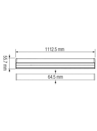 Світлодіодний світильник вологозахищений PROLINE-40 40W 6400К HOROZ ELECTRIC 
400-002-131