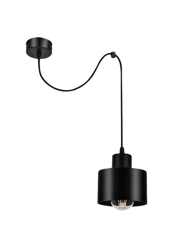 Підвіс Hopfen 1x40 Вт E27 чорний SD 1 PD LOFT