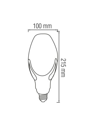 Світлодіодна лампа промислова SPACE-40 HOROZ ELECTRIC 
001-057-0040-010