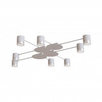 Світильник STARK CL-8/4-CRISTAL 8xGX53 WH, 1060x100мм, білий, HOPFEN