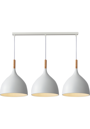 Світильник HOPFEN LOFT TN 3 PD WH (E27, max 3 x 40W)