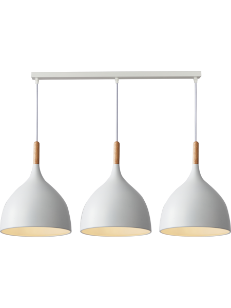 Світильник HOPFEN LOFT TN 3 PD WH (E27, max 3 x 40W)