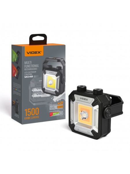 Портативний багатофункціональний ліхтарик VIDEX VLF-M048 1500Lm 5000K VLF-M048 - 488150