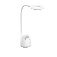 Настільна лампа з акумулятором LED BASKET 6W 4200К біла Violux ( 540004​ )