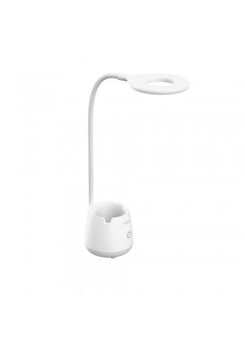 Настільна лампа з акумулятором LED BASKET 6W 4200К біла Violux ( 540004​ )
