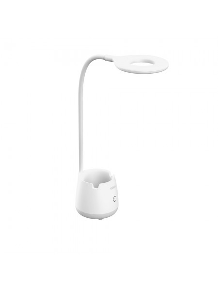 Настільна лампа з акумулятором LED BASKET 6W 4200К біла Violux ( 540004​ )