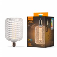 LED лампа VIDEX Filament VL-DWMC100162 4W E27 1800K White Chainmail style VL-DWMC100162 - 484558
