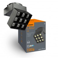 Світильник МАГНІТНИЙ трековий VIDEX LE29B 16W 4000K 48V Black VL-TRMS-LE29B - 485791