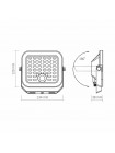 LED прожектор автономний VIDEX VL-FSO4-205-S 1400Lm 5000K VL-FSO4-205-S - 486927