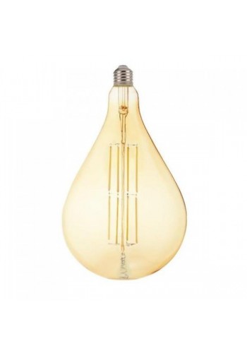 Світлодіодна лампа Filament TOLEDO 8W Е27 Янтар HOROZ ELECTRIC 001-049-0008-010