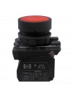 Кнопка Стоп FP5-AA42 1NC червона без фіксації пластик Промфактор