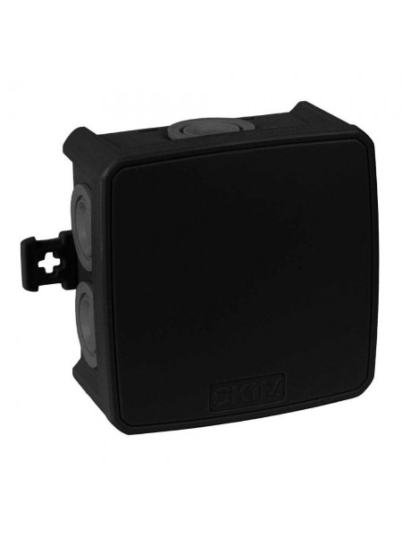 Коробка розподільча СКІМ KH115В 114х114х54 чорна IP65 ( B1102010 )