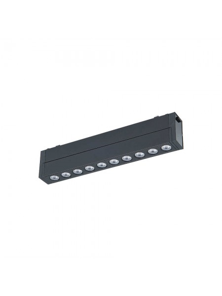 Магнітний трековий світильник UST-GR 12W 4000К 48V IP20 чорний Violux ( 320155 )