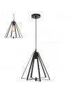 Світильник підвісний MAXWELL Е27 чорний HOROZ ELECTRIC 021-012-0001-010