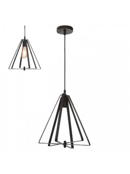 Світильник підвісний MAXWELL Е27 чорний HOROZ ELECTRIC 
021-012-0001-010