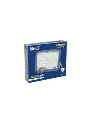 Прожектор LED Violux CARBON 30W 5000K 3600lm IP65 ( 400152 )