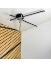 Світильник LED RIXOS 60W 4000K IP20 поворотний пісочно-чорний + золото Violux ( 200170​ )