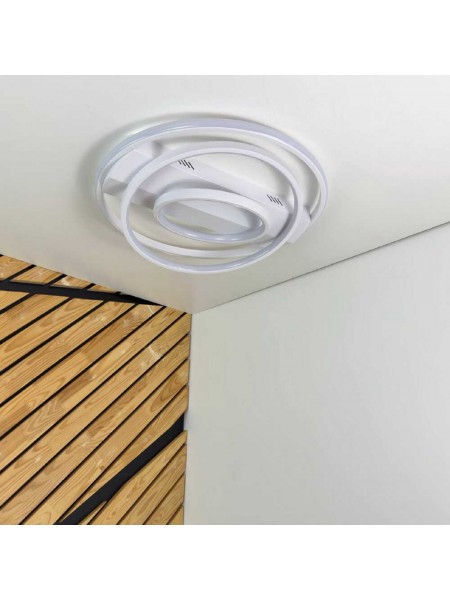Світильник LED smart NITRO+пульт 100W 3000-5000K IP20 білий круг ( 220845​ )