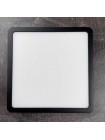 Світильник LED Violux ДББ RODOS квадрат 18W 5000K IP20 чорний ( 330351 )