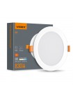 LED світильник Back вбудований круглий VIDEX 9W 5000K VL-DLBR-095 - 487306