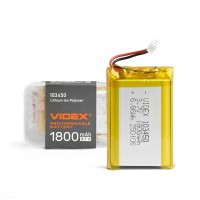 Акумулятор VIDEX Li-pol VLF-B103450-18 1800mAh 1шт VLF-B103450-18 - 487214