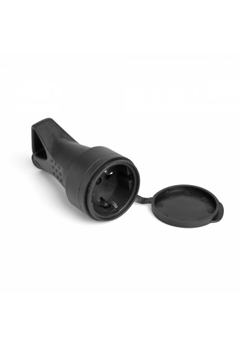 Штепсельна розетка IP44 з/з 16А з ручкою та кришкою TITANUM STANDARD ТF-SK316IP-B - 485159