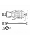 LED фонарь уличный VIDEX IP65 50W 5000K
